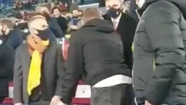 Totti e Ryan Friedkin: incontro all’Olimpico con stretta di mano