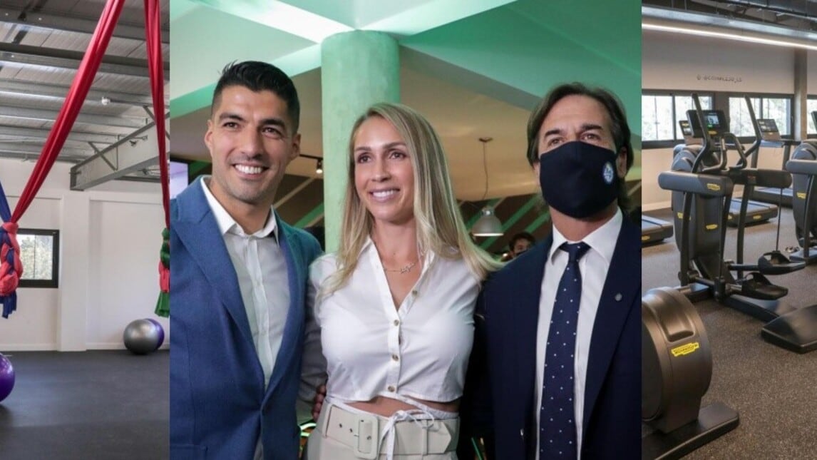 Suarez inaugura il suo centro sportivo: presente il presidente dell'Uruguay
