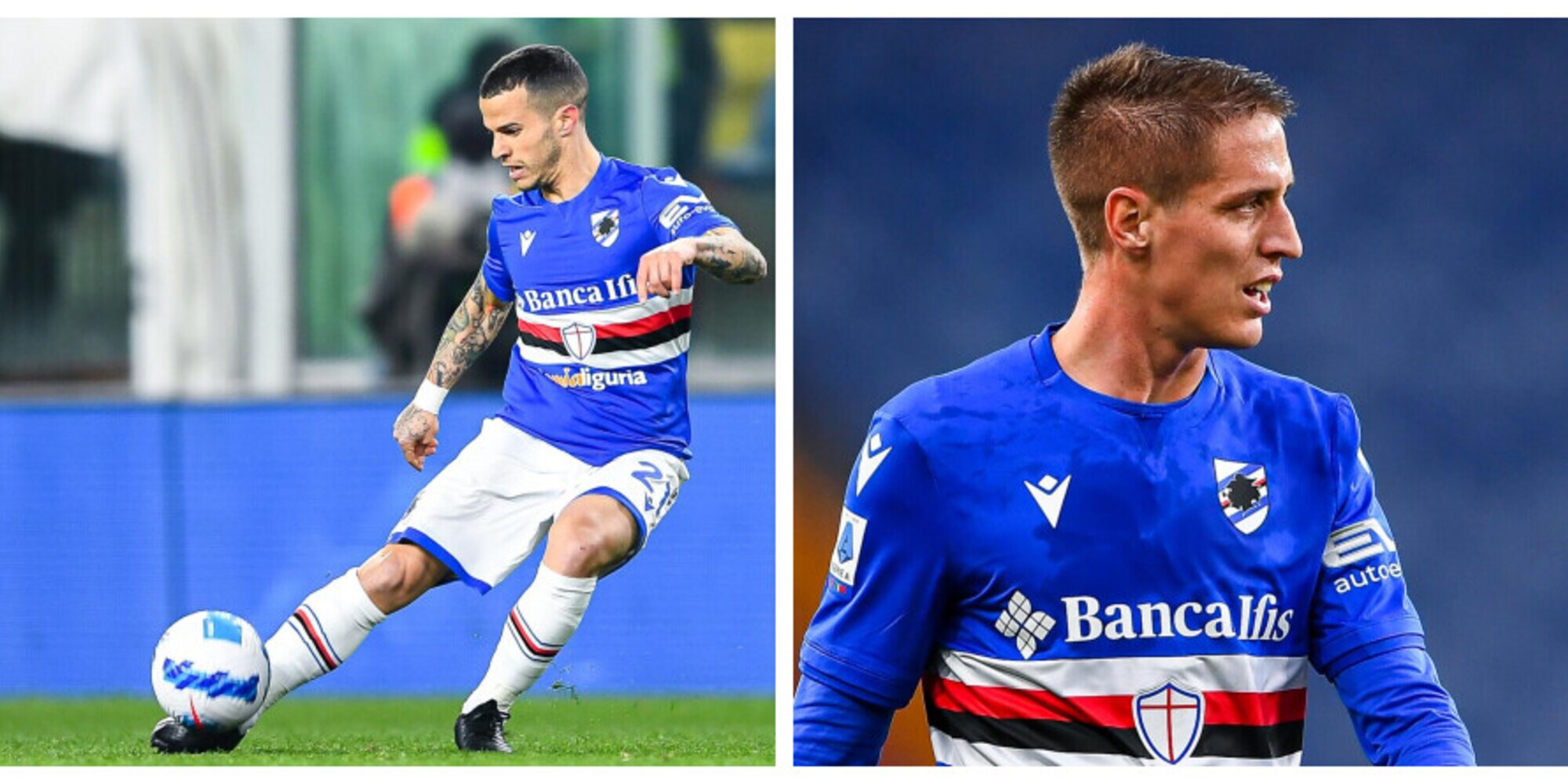 Sampdoria: piscina per Giovinco, individuale per Conti