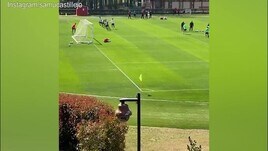 Milan, punizione magistrale di Samu Castillejo