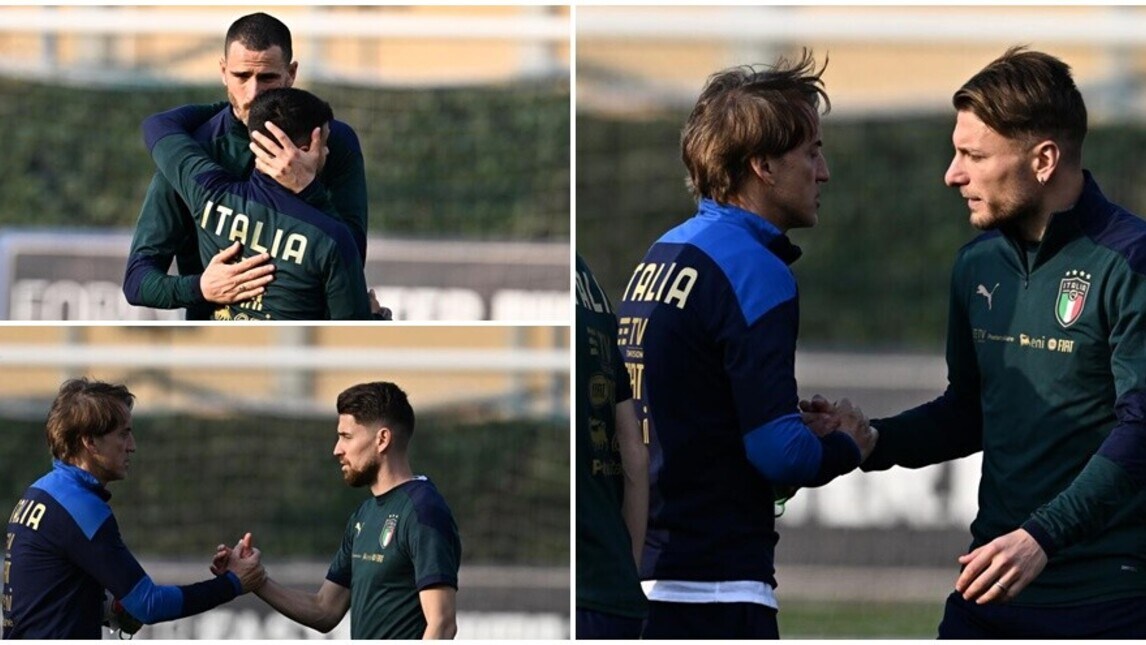 Italia, Immobile e Insigne lasciano il ritiro: l'affetto dei compagni