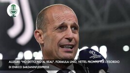 Allegri: "Ho detto no al Real Madrid". F1, Vettel pronto per l'esordio