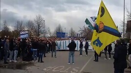 Ultras Inter ad Appiano, cori contro la Juve