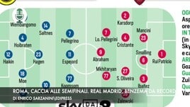 Roma, caccia alle semifinali. Real Madrid, Benzema da record