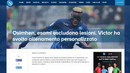 Napoli, comunicato su Osimhen: "Escluse lesioni"