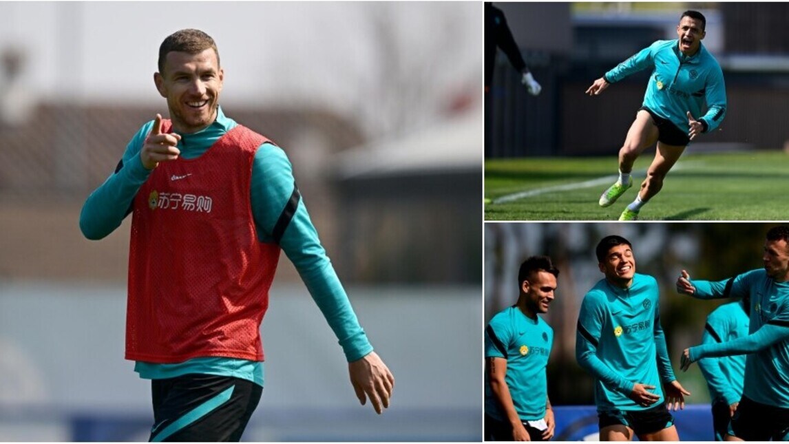 Inter, grinta e sorrisi in vista del Verona: la carica di Sanchez e Correa