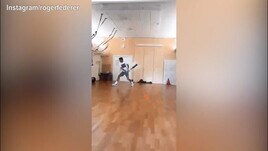 Tennis, Federer accelera il ritorno in campo: ecco il suo allenamento