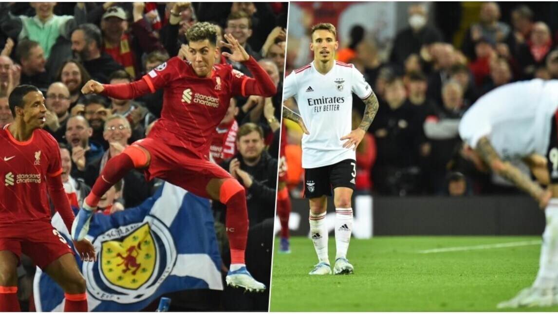 Liverpool, super Firmino e semifinale di Champions: Benfica eliminato