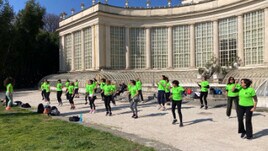 Una domenica di fitness e benessere a Villa Torlonia, Roma