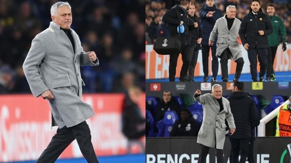 Leicester-Roma 1-1: la partita di Mourinho