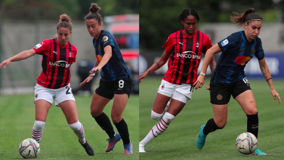 Milan show, che tris all'Inter nel derby femminile
