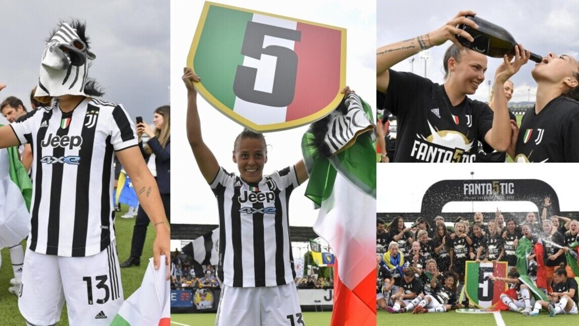 Juve Women, è scudetto: scatta la festa bianconera