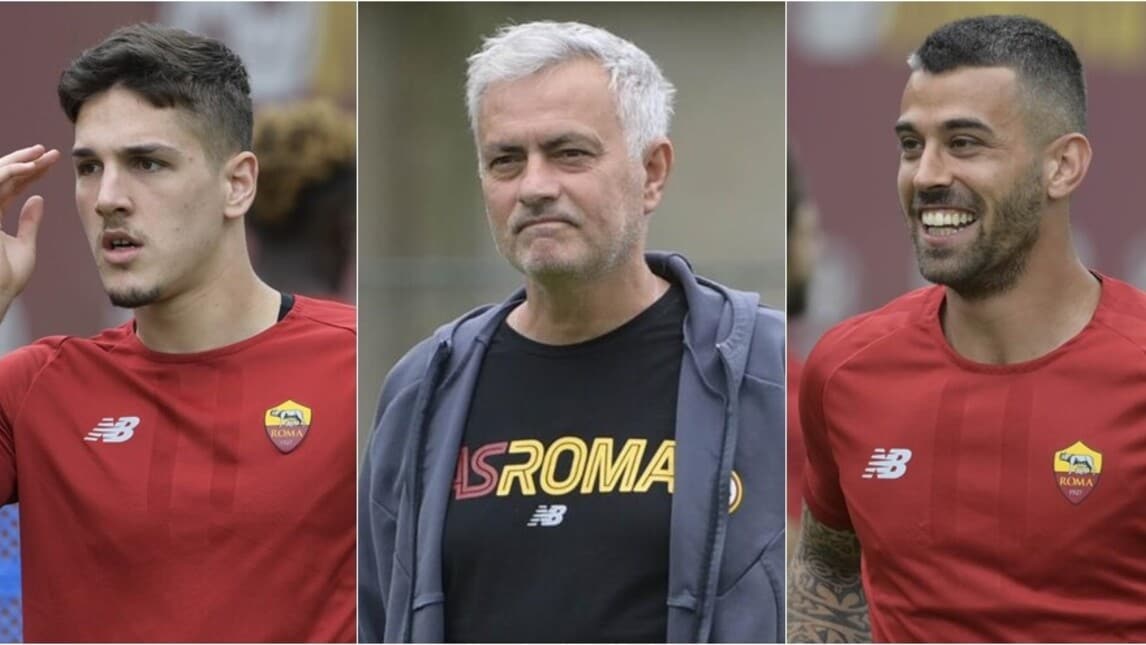 Roma, rifinitura in vista della Fiorentina prima della partenza