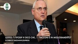 Lotito: "I tifosi? Vi dico che...". "Tacconi è in miglioramento"