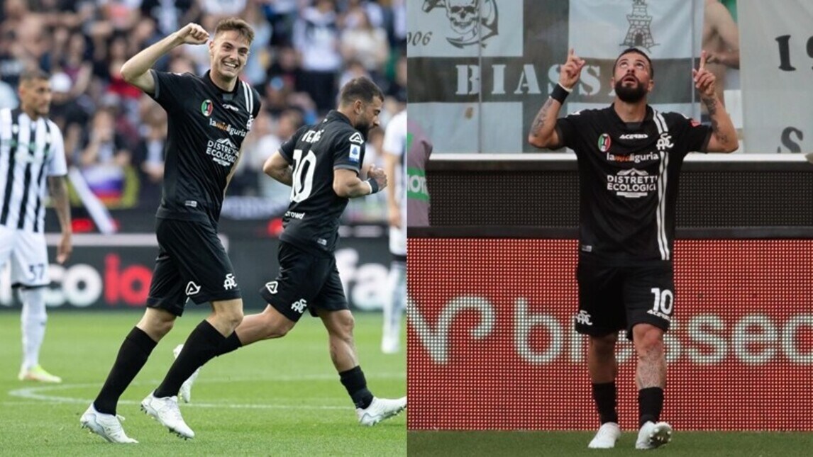 Lo Spezia batte l'Udinese ed è salvo: decidono Verde, Gyasi e Maggiore