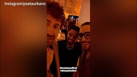 Napoli, Rocco Hunt canta con Lorenzo Insigne