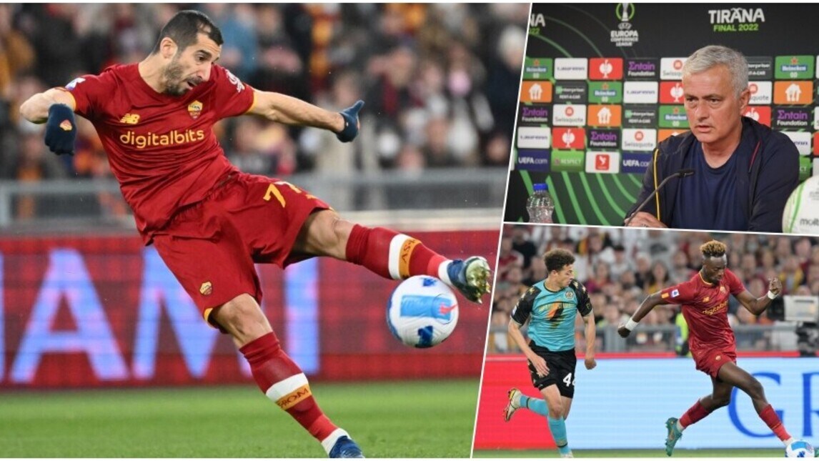 Roma-Feyenoord, la formazione ufficiale di Mourinho