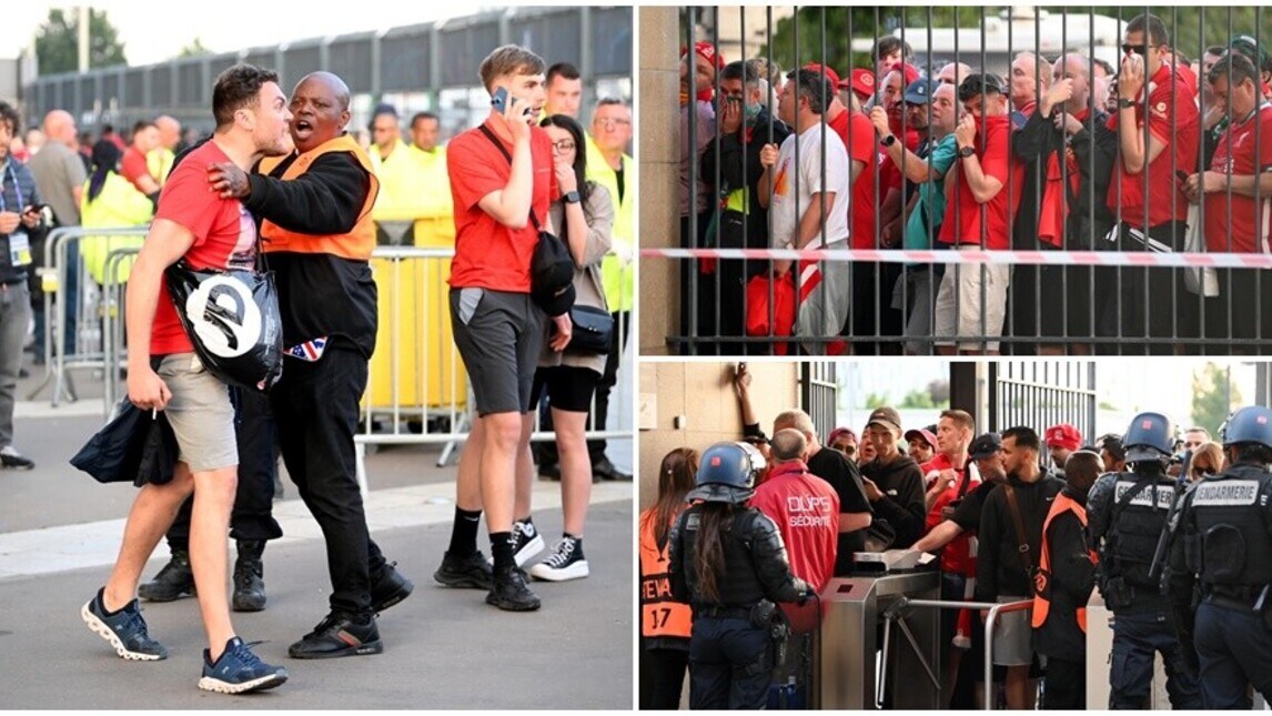 Liverpool-Real Madrid, caos a Saint-Denis: bloccato l'ingresso dei tifosi dei 'Reds'