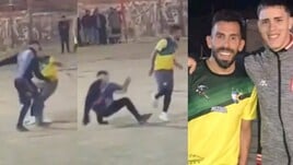 Tevez show a Fuerte Apache: prima si vendica su un avversario, poi sorrisi e foto