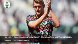 De Ligt: "I quarti posti non mi bastano". Gp Catalogna, vince Quartararo