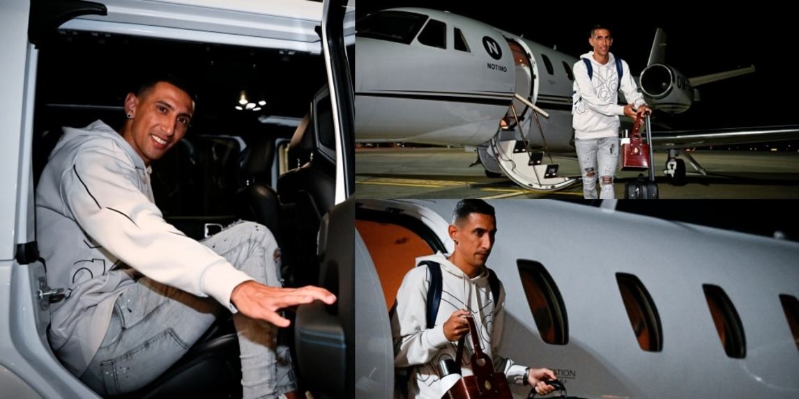 Juve, ecco Di Maria: il nuovo acquisto bianconero è arrivato a Torino