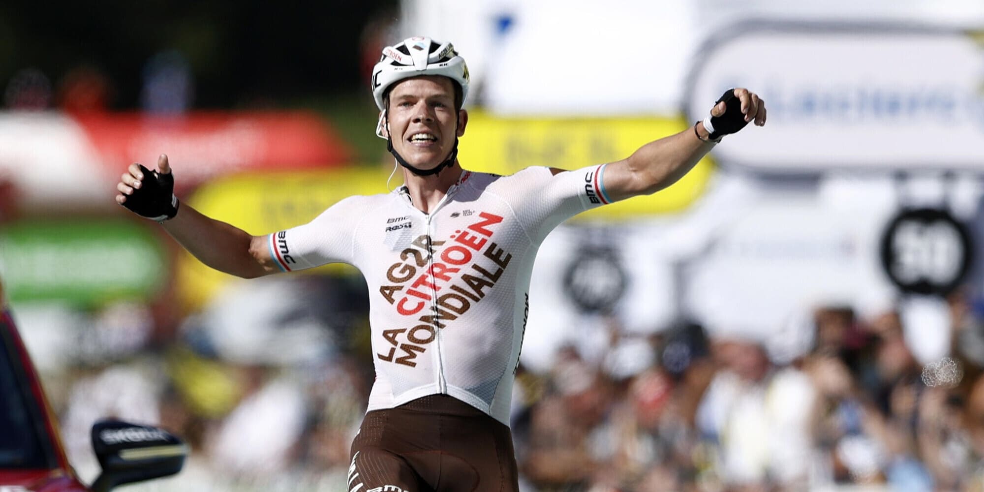 Tour de France: Jungels si aggiudica la 9ª tappa, Pogacar resta in giallo