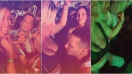 Wanda Nara, ma che combini? Un uomo misterioso tenta di baciarla così