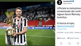 Ufficiale: la Juve ha rescisso il contratto con Ramsey