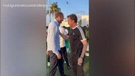 Del Piero, visita speciale alla Juve e poi..in auto con Nedved