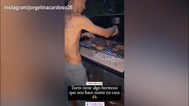 Juve, grigliata di carne per Di Maria