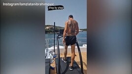 Milan, Ibra si tiene in forma…sullo yacht