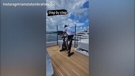 Il recupero di Ibra non si ferma: cyclette anche nel pomeriggio