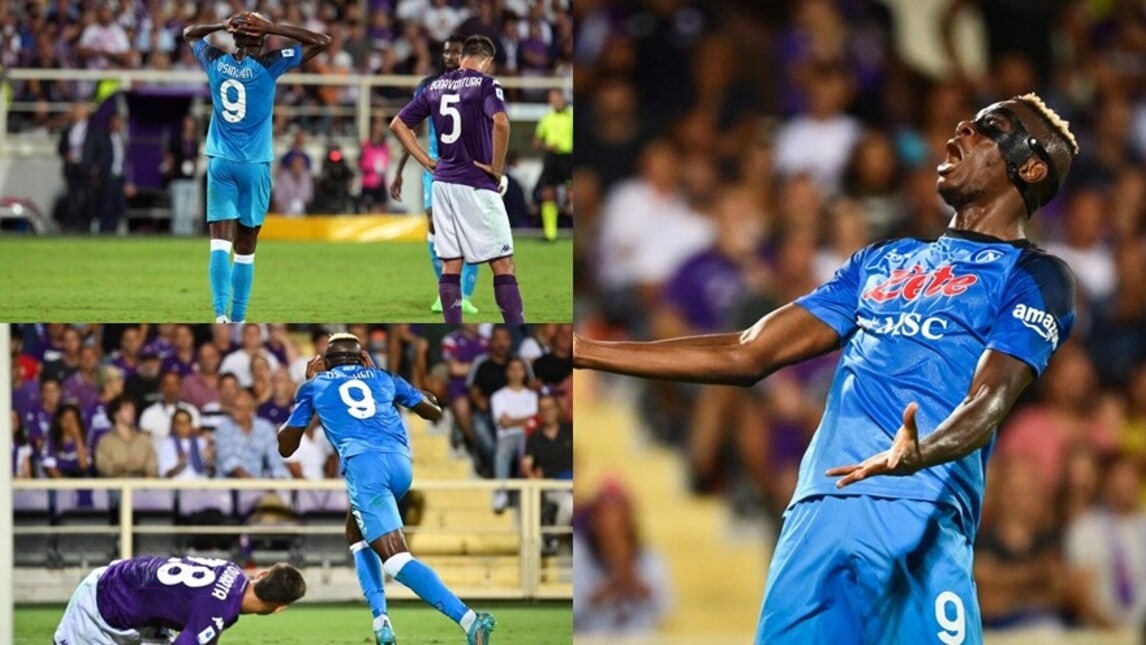 Il Var nega il gol-vittoria ad Osimhen: Fiorentina-Napoli termina 0-0