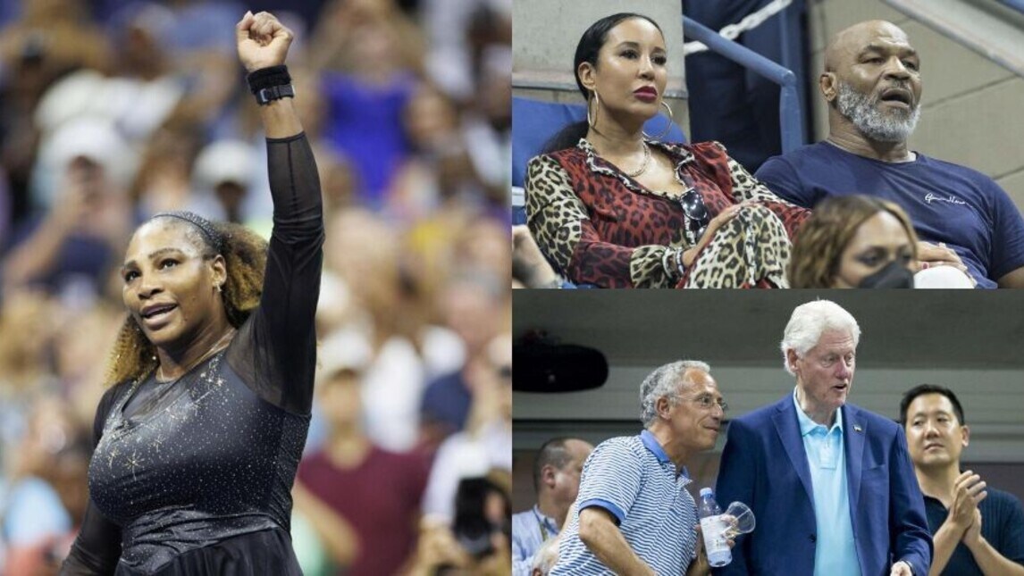 Us Open, da Tyson a Clinton: quanti vip per il tributo a Serena Williams