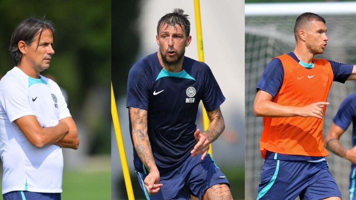 Acerbi sale di ritmo, Dzeko dà indicazioni: l'Inter pensa al Bayern