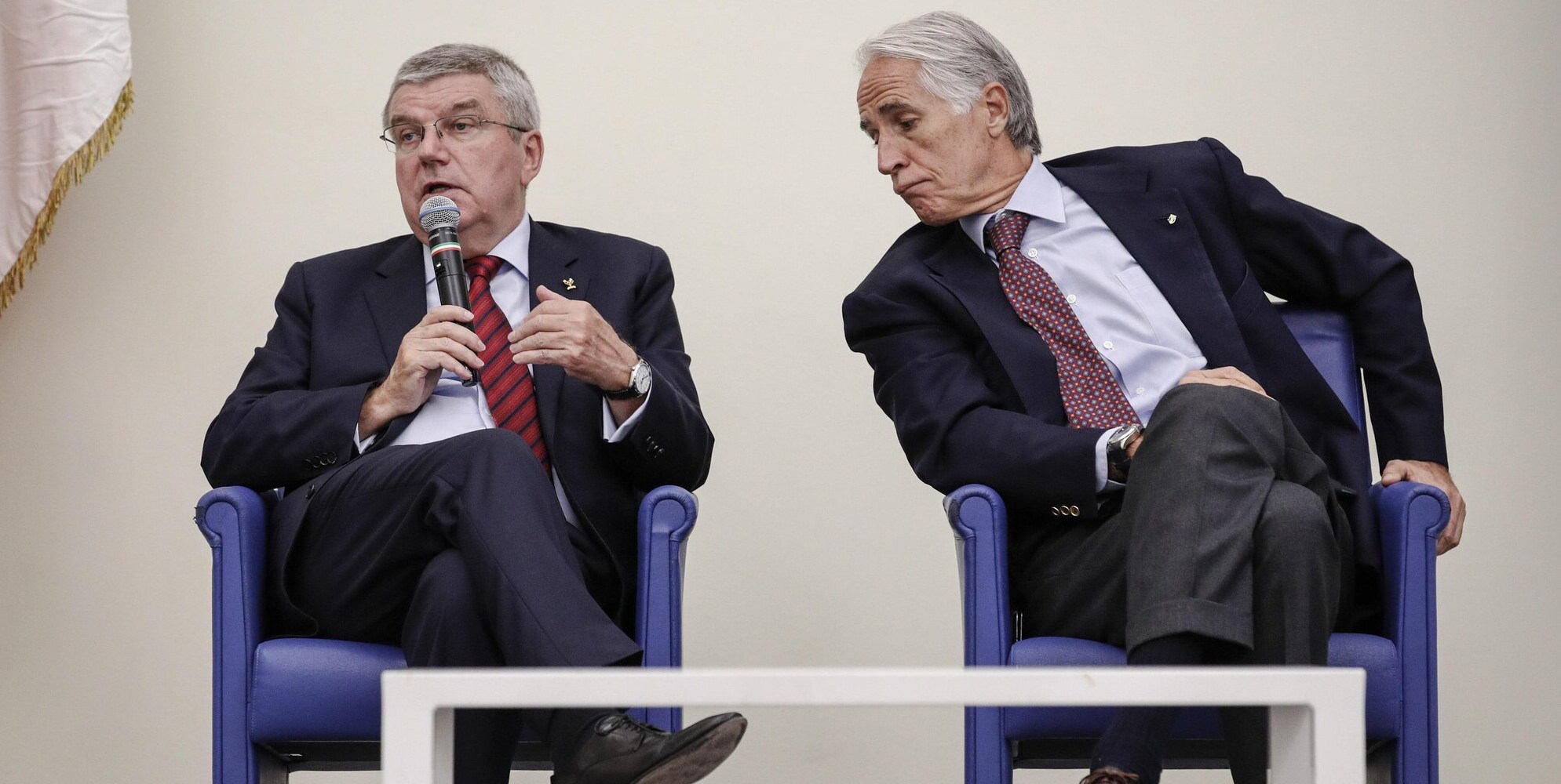 Bach al Coni per il Collare d'Oro, Malagò: "Sei un esempio"