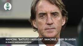 Mancini: "Abbiamo battuto i migliori". Sarri è in ansia per Immobile