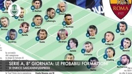 Serie A, 8ª giornata: le probabili formazioni