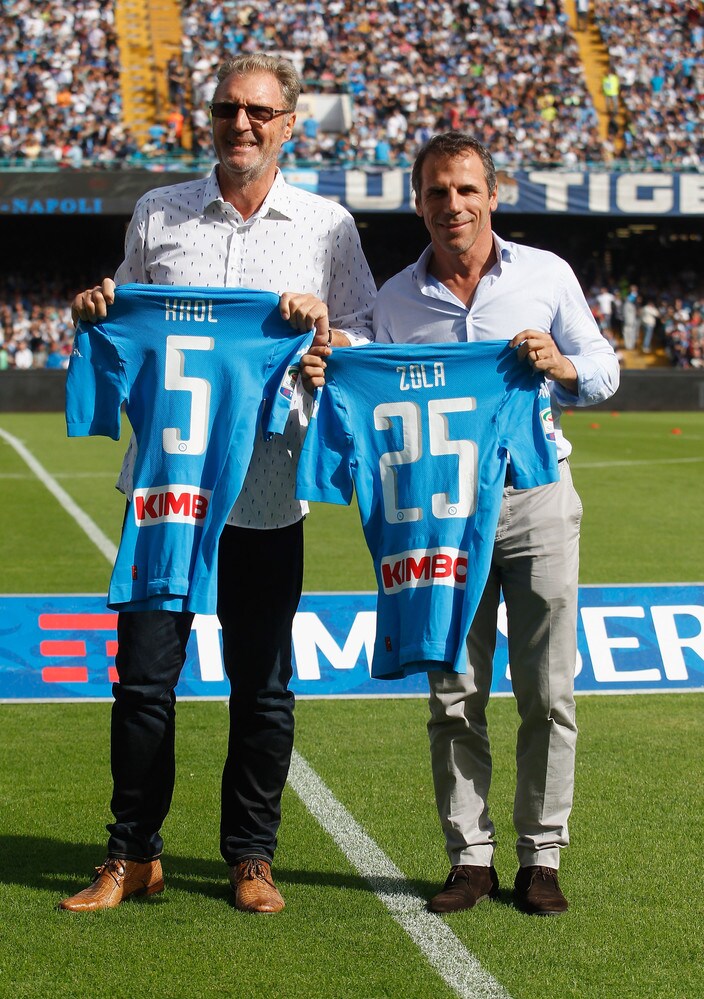 Napoli-Roma, Krol e Zola ospiti d'onore