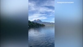 Dzeko la vie en rose, fuga romantica con Amra