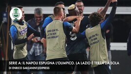 Serie A: il Napoli espugna l'Olimpico. La Lazio vola al terzo posto