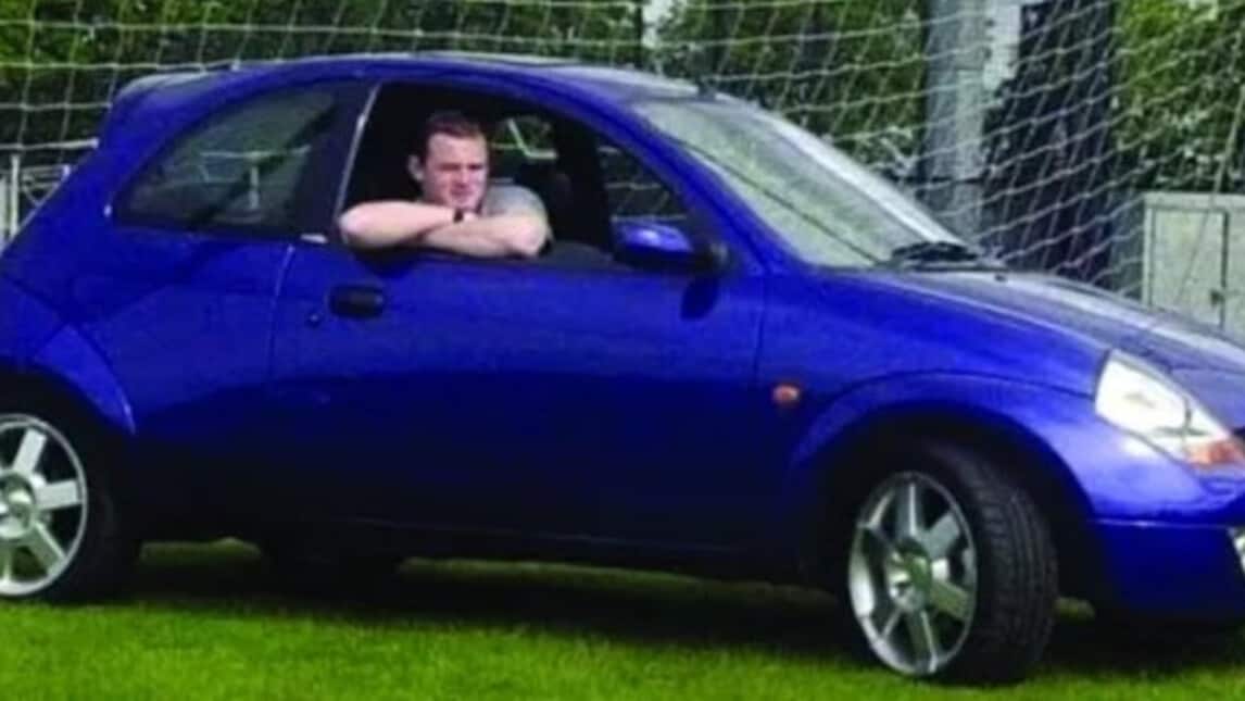 Il primo gol in carriera di Wayne Rooney fu festeggiato...con la Ford Ka