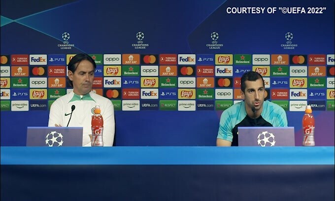 Mkhitaryan: "Occhio al Viktoria Plzen, il rischio è sempre dietro l'angolo"