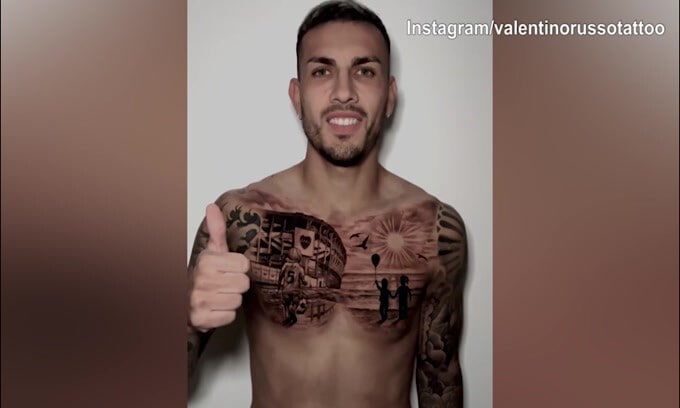 "La Bombonera" sul petto per Leandro Paredes