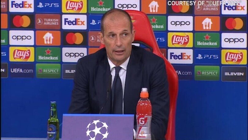 Allegri: "Non è un fallimento"