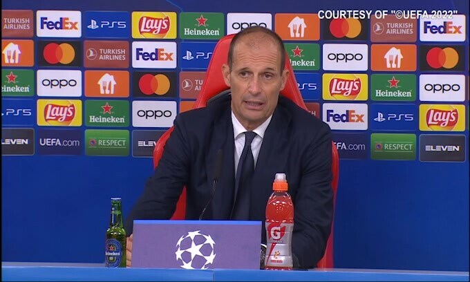 Allegri: "Si cade per rialzarsi"