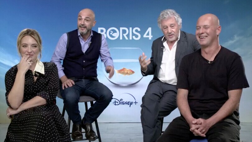 Boris 4, l'intervista a Carolina Crescentini, Pietro Sermonti, Antonio Catania e Luca Amorosino