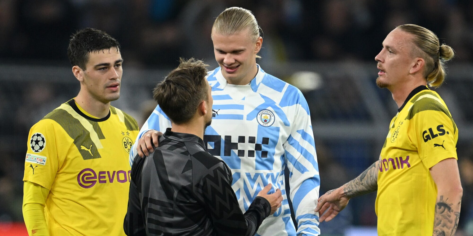 Haaland torna a Dortmund: regalo da migliaia di euro agli ex compagni