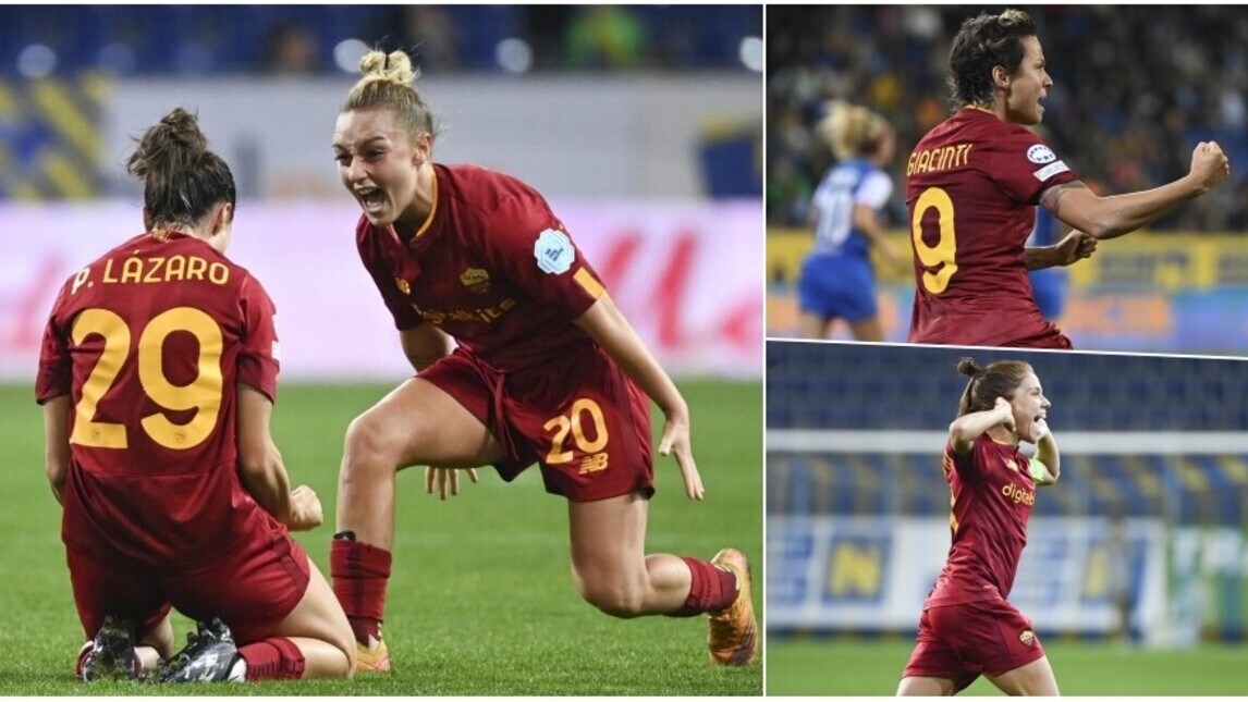 Roma da impazzire: rimonta da urlo e 4-3 contro il Polten