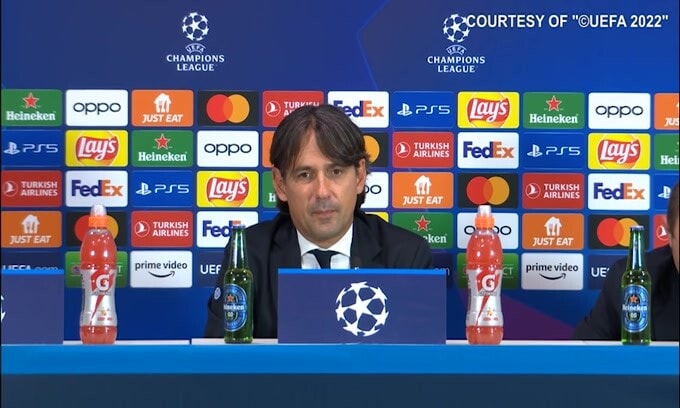 Inzaghi: "Zhang? Sappiamo cosa rappresenta la Champions per l'Inter"